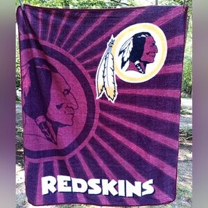 Washington Redskins fleece blanket/throw
